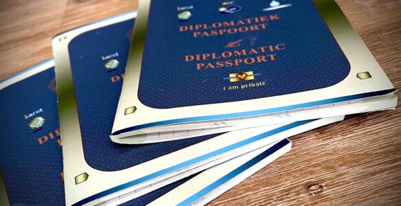 Diplomatiek Paspoort / Diplomatic Passport
